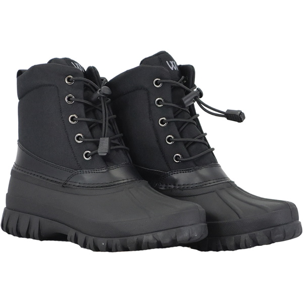 2025 Woof Wear Laced Yard Boot WF0038-BKBK - Black